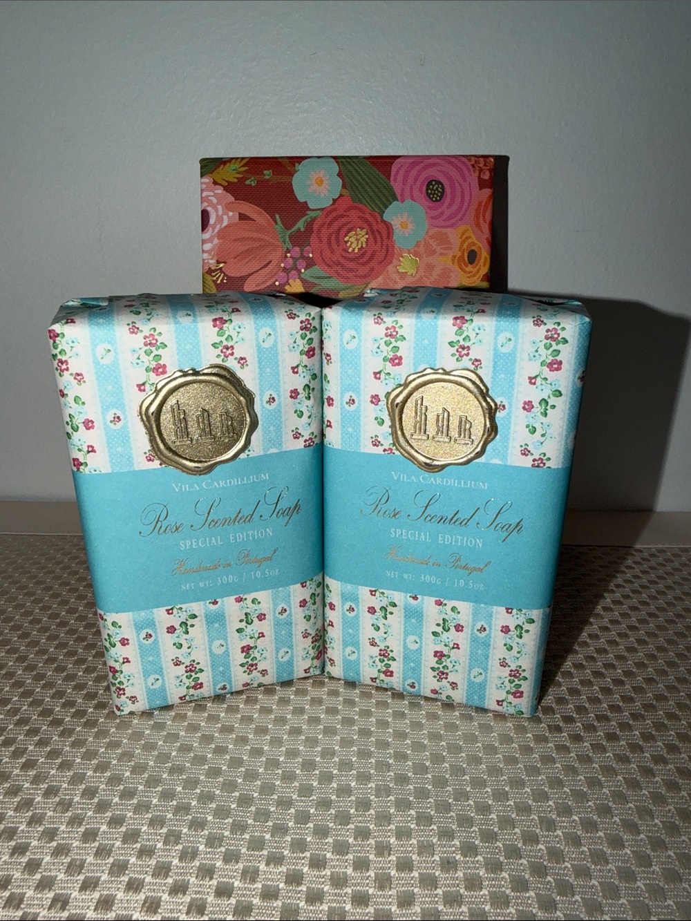 VC Rose Scented Special Edition Soap Bars x 2